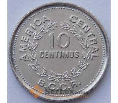 Монета Коста-Рика 10 сантесимо 1979 КМ185.2Б aUNC (J05.19) арт. 15544