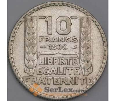 Монета Франция 10 франков 1930 КМ878 VF арт. 40622