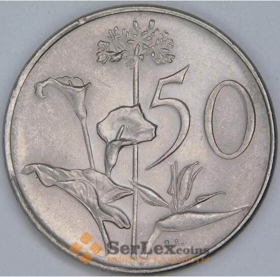 Южная Африка 50 центов 1971 КМ87 UNC арт. 57095 Южная Африка 50 центов 1971 КМ87 UNC арт. 57095