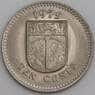 Родезия монета 10 центов 1975 КМ14 UNC арт. 45759