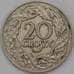 Монета Польша 20 грошей 1923 Y12 арт. 36889