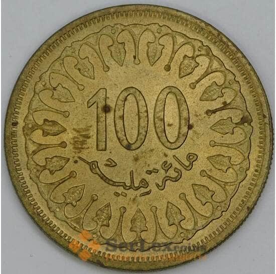 Тунис 100 миллим 1960 КМ309 aUNC арт. 55241