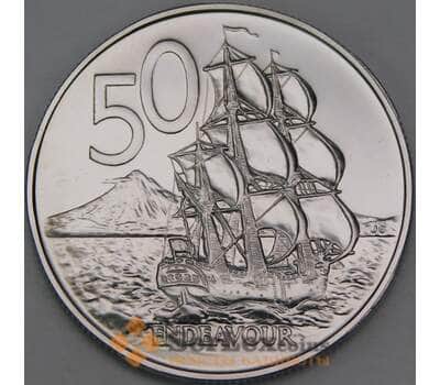Новая Зеландия 50 центов 2004 КМ119 BU арт. 49219