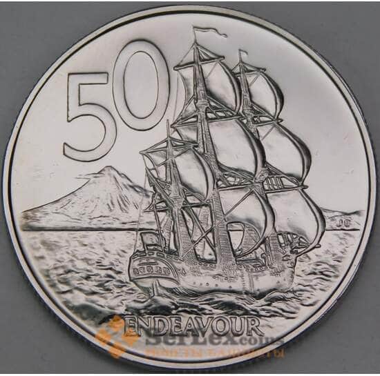Новая Зеландия 50 центов 2004 КМ119 BU арт. 49219