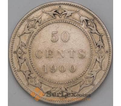 Монета Ньюфаундленд 50 центов 1900 КМ6 VF арт. 28905