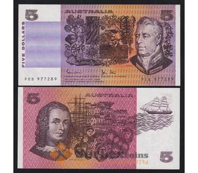 Австралия 5 долларов ND 1983 P44d UNC арт. 51888