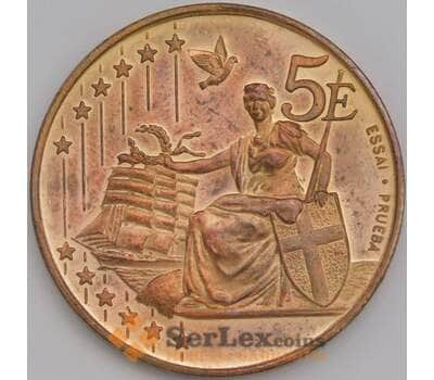 Дания 5 евро 2002 BU UNUSUAL арт. 38995