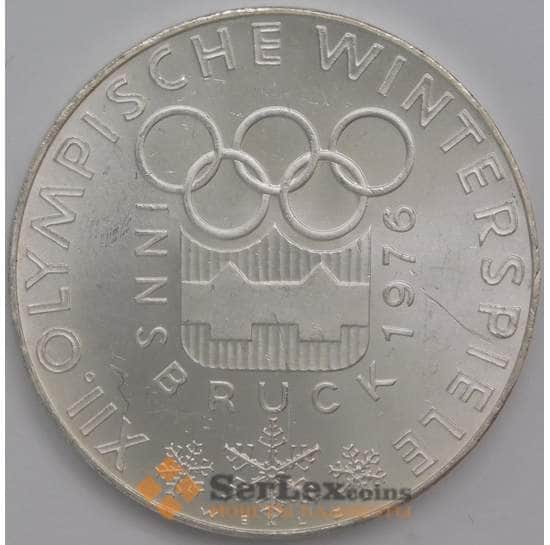 Австрия 100 шиллингов 1974 КМ2926 UNC Олимпиада Инсбрук 1976 Эмблема арт. 39552