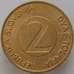 Монета Словения 2 толара 1999 КМ5 UNC (J05.19) арт. 17075