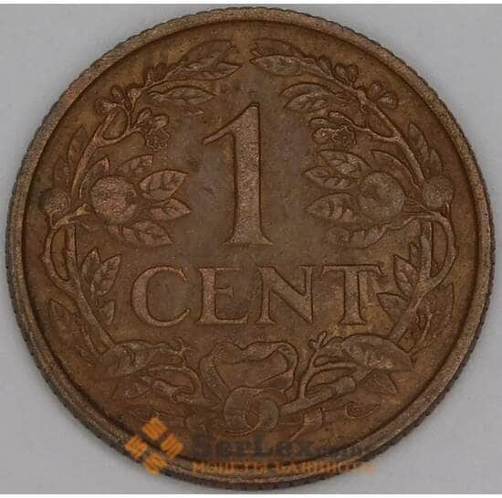 Суринам 1 цент 1959 КМ10а VF арт. 52905