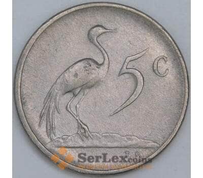 Южная Африка ЮАР 5 центов 1977 КМ84 XF арт. 57117