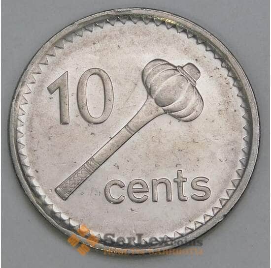 Фиджи 10 центов 2010 КМ120 AU арт. 56109 Фиджи 10 центов 2010 КМ120 AU арт. 56109