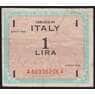 Италия банкнота 1 лира 1943 РМ10 F Оккупация арт. 41111