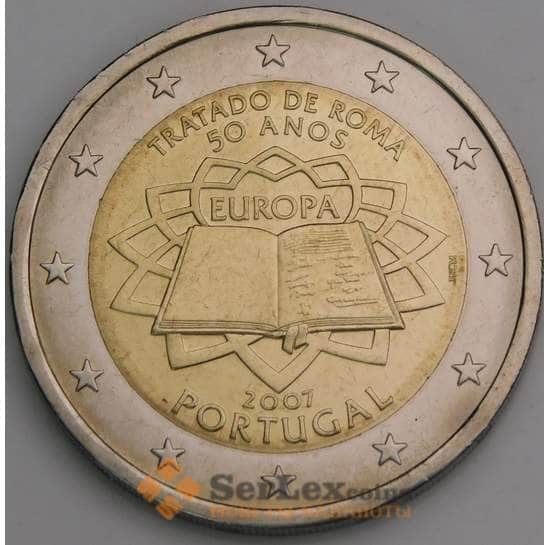 Португалия 2 евро 2007 КМ771 UNC арт. 46709