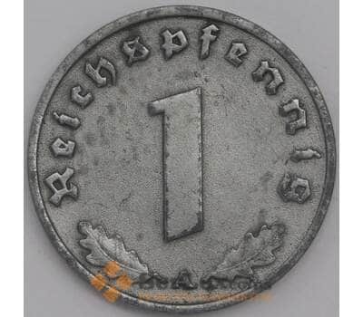 Германия монета 1 пфенниг 1942 А КМ97 XF арт. 43437