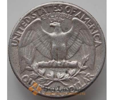 Монета США 25 центов квотер 1963 KM164 VF арт. 12283