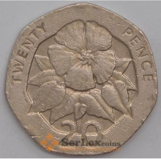 Острова Святой Елены и Вознесения монета 20 пенсов 1998 КМ21 XF арт. 44671