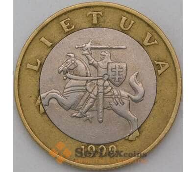 Монета Литва 2 лита 1999 КМ112 VF арт. 28311