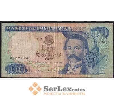 Португалия банкнота 100 эскудо 1978 Р169 F арт. 42629