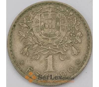 Монета Португалия 1 эскудо 1927-1968 КМ578 арт. 31534
