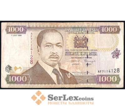 Банкнота Кения 1000 шиллингов 1999 Р40 VF арт. 40351