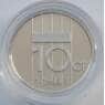 Нидерланды 10 центов 1988 КМ203 Proof (J05.19) арт. 17384