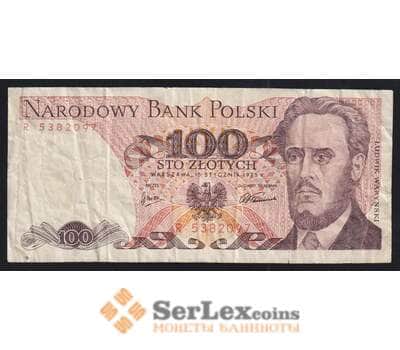 Польша 100 злотых 1975 Р143а F арт. 51996