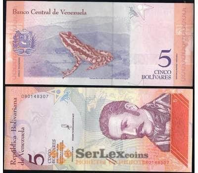 Банкнота Венесуэла 5 боливар 2018 UNC арт. 13203