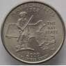 США 25 центов 2000 P КМ305 UNC Массачусетс арт. 15441