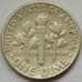 Монета США дайм 10 центов 1953 КМ195 VF арт. 12820