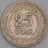 Швеция монета 25 эре 1921 КМ798 VF арт. 43966