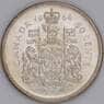 Канада 50 центов 1964 КМ56 UNC Серебро арт. 17617