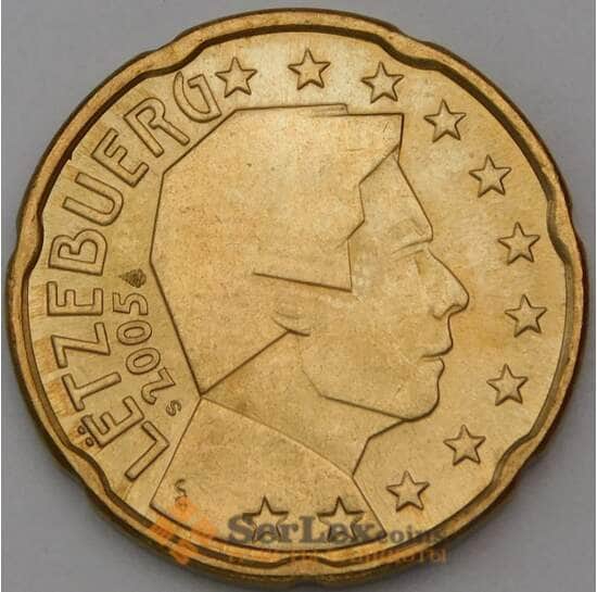 Люксембург 20 центов 2005 BU наборная арт. 28760