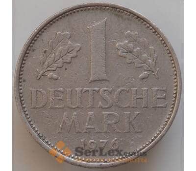 Монета Германия 1 марка 1976 D КМ110 VF арт. 14424