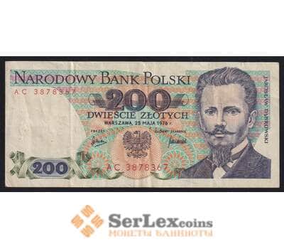 Польша 200 злотых 1976 Р144а F арт. 52004