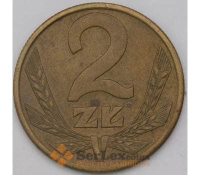 Монета Польша 2 злотых 1988 Y80.2 арт. 36938
