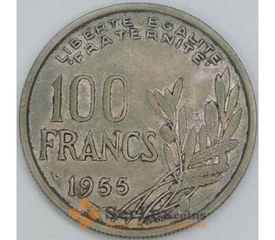 Франция 100 франков 1955 КМ919.1 XF арт. 56933