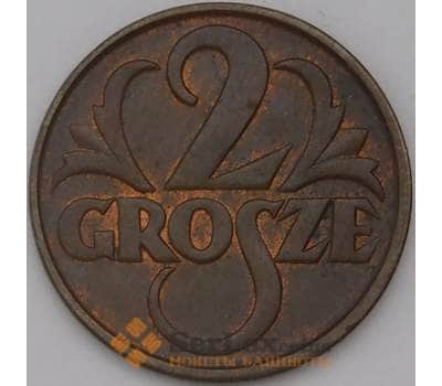 Монета Польша 2 гроша 1930 Y9а арт. 36890