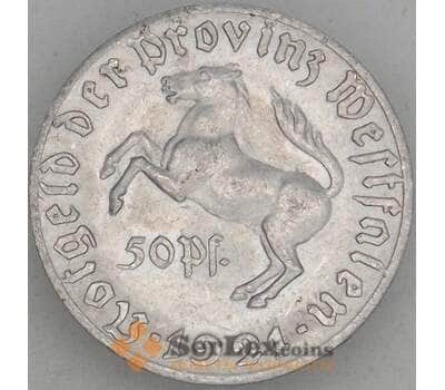Германия Нотгельд 50 пфеннигов 1921 aUNC Вестфалия (J05.19) арт. 18609