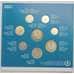 Казахстан набор монет 1 2 5 10 20 50 100 200 тенге (8 шт.) 2021 BU  арт. 40954