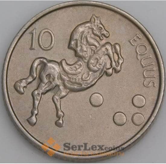 Словения монета 10 толаров 2000 КМ41 АU арт. 45294
