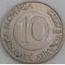 Словения монета 10 толаров 2000 КМ41 АU арт. 45294