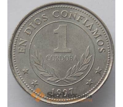 Монета Никарагуа 1 кордоба 1997 КМ89 AU (J05.19) арт. 15573