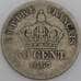 Франция монета 50 сантимов 1867 ВВ КМ814 F арт. 47118