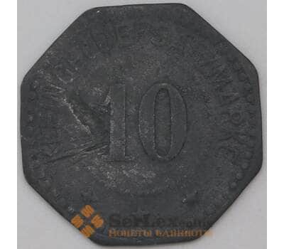 Германия Нотгельд 10 пфеннигов  MUCHELN арт. 23250