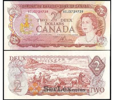 Банкнота Канада 2 доллара 1974 Р86 UNC арт. 17586