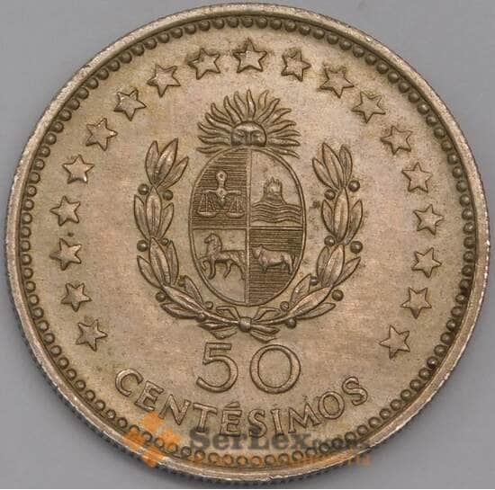 Уругвай 50 сентесимо 1960 КМ41 XF арт. 40476
