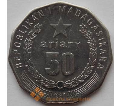 Монета Мадагаскар 50 ариари 1996 КМ25 UNC (J05.19) арт. 15671
