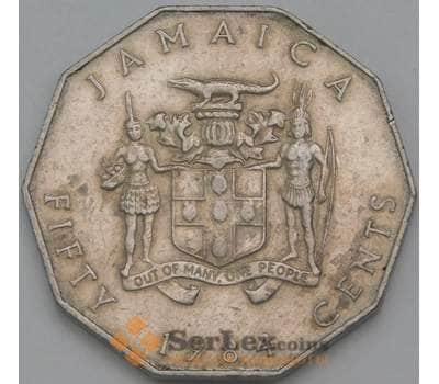 Монета Ямайка 50 центов 1984 КМ65 VF арт. 38512