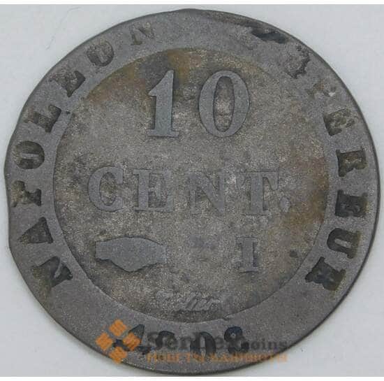 Франция 10 сантимов 1809 I КМ676  арт. 56958